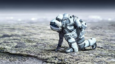 Astronot çalıştırmak başlangıç. Karışık teknik