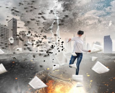 En etkileyici eğlence teknolojileri. Karışık teknik