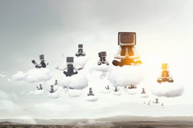 Televizyon bağımlılığı sorunu. Karışık teknik