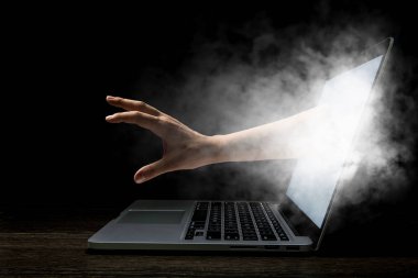 Internet güvenlik anlayışı. Karışık teknik
