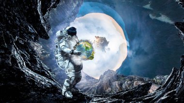 Spaceman görevini yürütmek. Karışık teknik