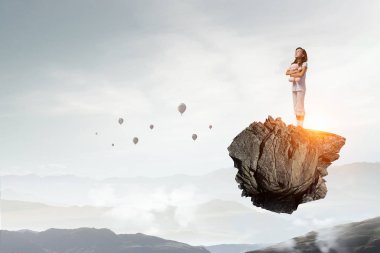 En iyi peluş arkadaşı. Karışık teknik