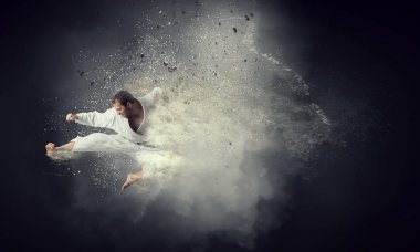 Onun sanat pratik avcı