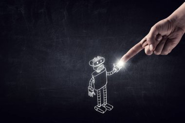 Komik kabataslak robot