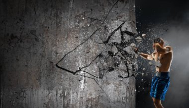 Bu meydan kadar güçlü. Karışık teknik