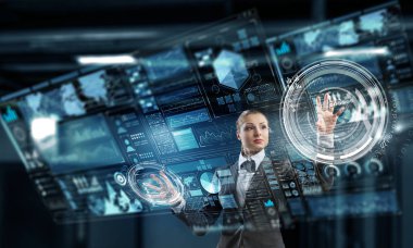 Yenilikçi teknolojiler kullanılıyor. Karışık teknik