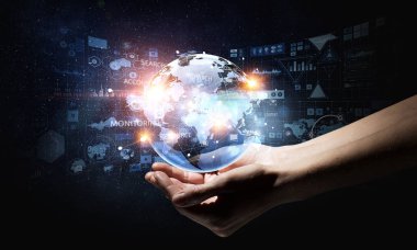 Global iletişim ve ağ. Karışık teknik