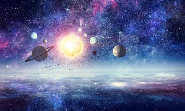 Uzay gezegenler ve Bulutsusu