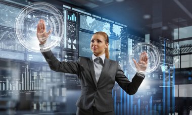 Yenilikçi teknolojiler kullanılıyor. Karışık teknik