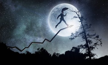 Günlük rutin kaçmak. Karışık teknik