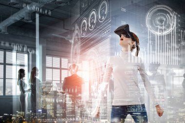 En etkileyici eğlence teknolojileri. Karışık teknik