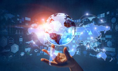 Global iletişim ve ağ. Karışık teknik