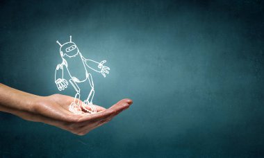 Komik kabataslak robot