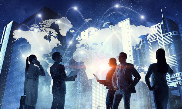 Global business concept