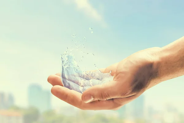 L'acqua come fonte di vita — Foto Stock