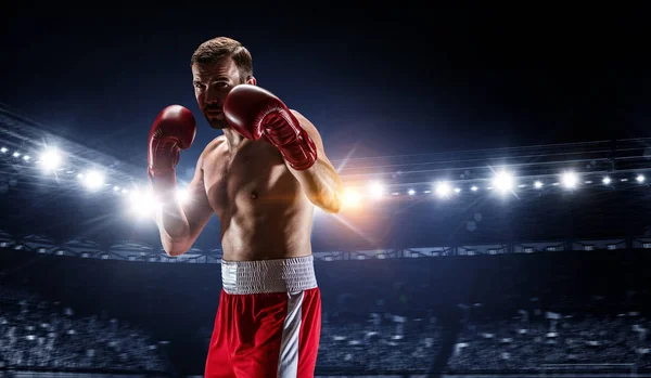 Box passt zu den besten Momenten. Gemischte Medien — Stockfoto