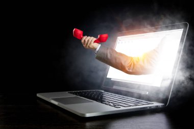 El öğeleri. Karışık teknik