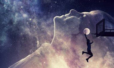 Bu büyük dünya keşfetmek. Karışık teknik