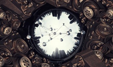 Eski ve modern teknolojileri. Karışık teknik