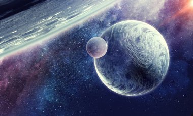 Uzay gezegenler ve Bulutsusu