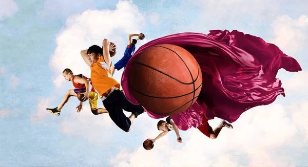 Jogo de basquete como religião — Fotografia de Stock
