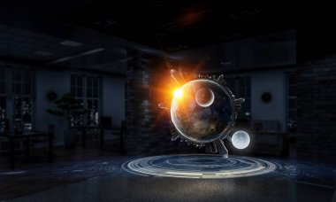 El tüm dünyada. Karışık teknik