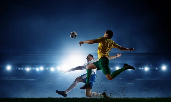 Soccer best moments. Mixed media