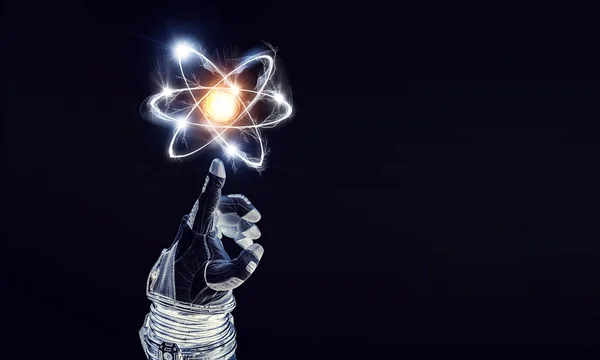 Mänskligheten universum och vetenskap — Stockfoto