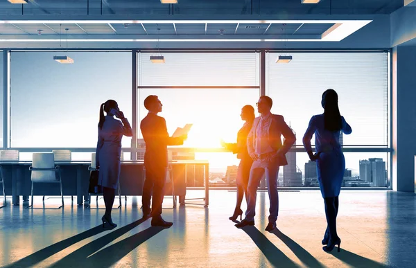 İş ekibimiz. Karışık teknik