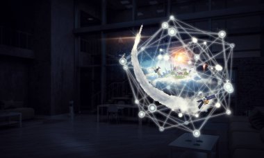 Ağ ve kablosuz bağlantı. Karışık teknik