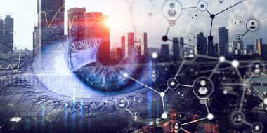 Şehir kuş görünümü