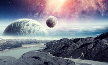 Uzay gezegenler ve doğa