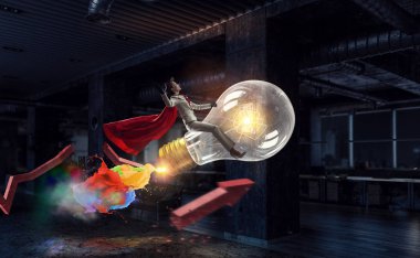 Her zaman parlak bir fikri var. Karışık teknik