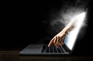 Internet güvenlik anlayışı. Karışık teknik