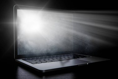 Dizüstü sorunu veya sonu. Karışık teknik