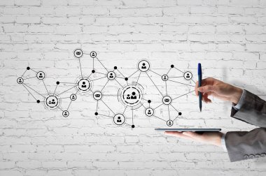 Sosyal bağlantı teknolojileri kavramı