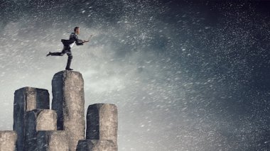 Etkin iş konum. Karışık teknik