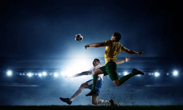 Soccer best moments. Mixed media