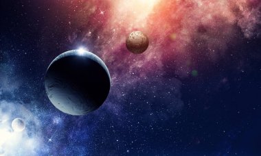 Uzay gezegenler ve Bulutsusu