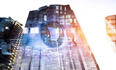 Şehir kuş görünümü