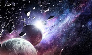 Uzay gezegenler ve Bulutsusu
