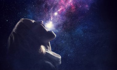 Bu büyük dünya keşfetmek. Karışık teknik