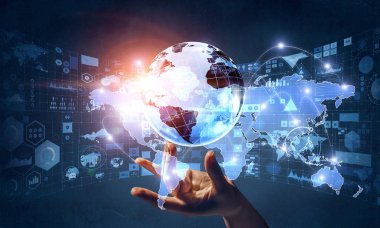 Global iletişim ve ağ. Karışık teknik