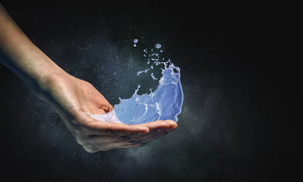 L'acqua come fonte di vita — Foto Stock