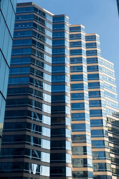 Skyscraper bottom view — Stock Photo, Image