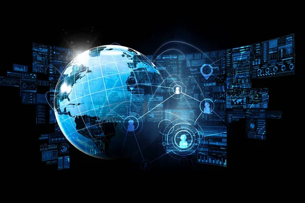 Global iletişim ve ağ. Karışık teknik