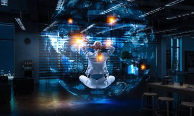 Denge bulmaya çalışıyorum