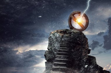 Tahribe yasak sembolü