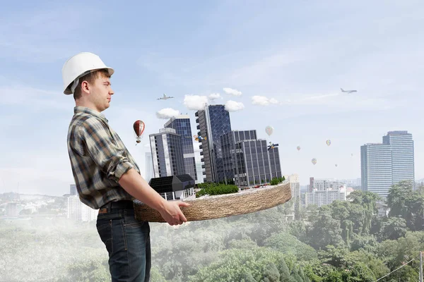 Este será el mejor proyecto de desarrollo. Medios mixtos — Foto de Stock