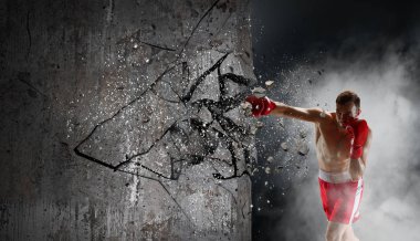 Bu meydan kadar güçlü. Karışık teknik